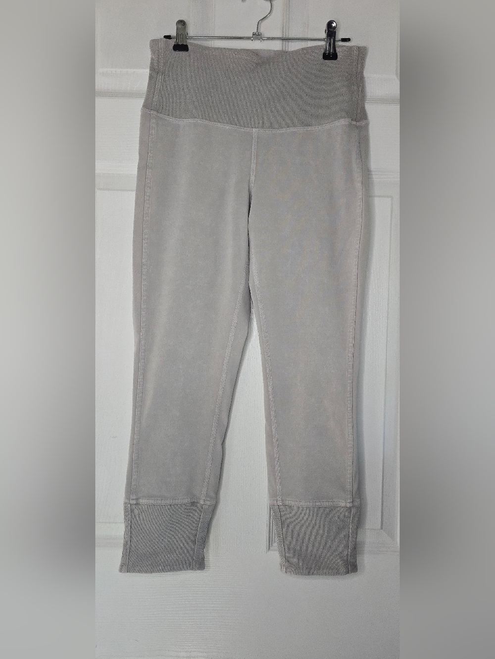 Lululemon Wunder Under Ribbed Crop 23" Leggings - Washed French Clay - Picture 7 of 13